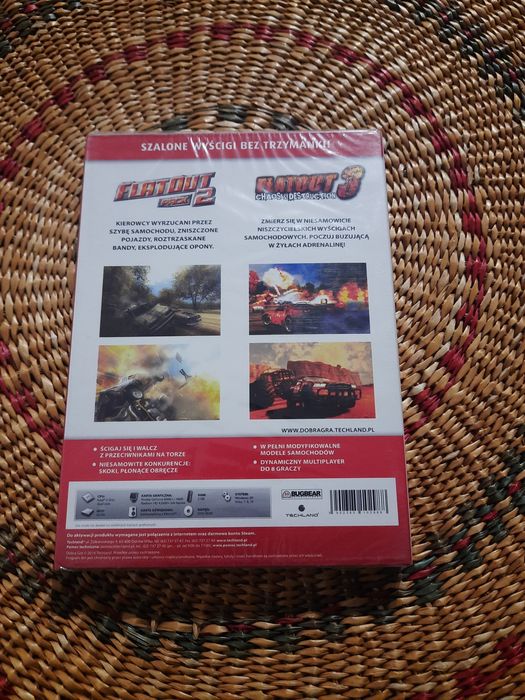Zestaw gier komputerowych Flatout 2 , Flatout 3