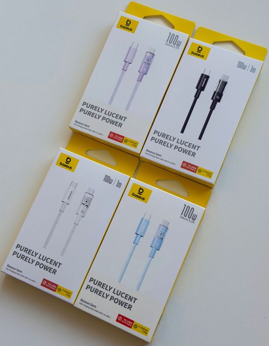 Кабель Baseus для швидкої зарядки 60W / 100W | Шнур для зарядки Тайп-С