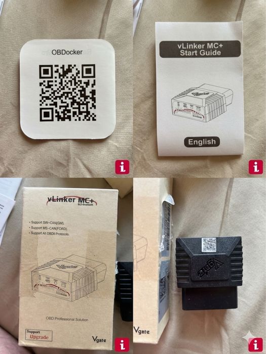 Profesjonalny interfejs diagnostyczny Vgate vLinker MC+ BLE+Bluetooth OBD2