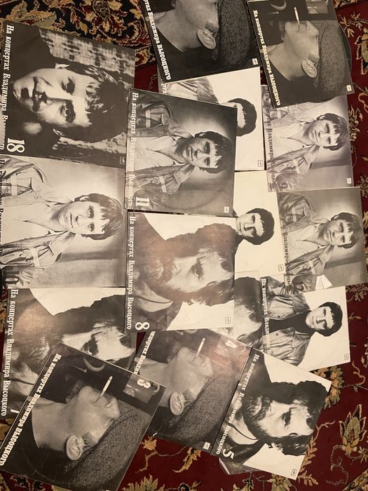 Продам вінілові пластівки В.Висоцького