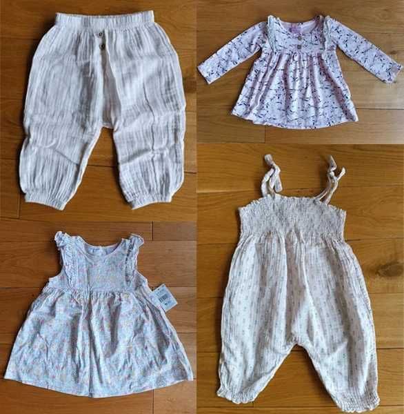 Ubranka dziecięce dla dziewczynki zestaw