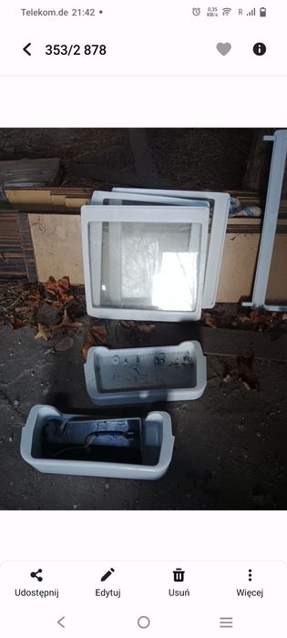 Lodówka Samsung side by side medel RSA 1ZTMG