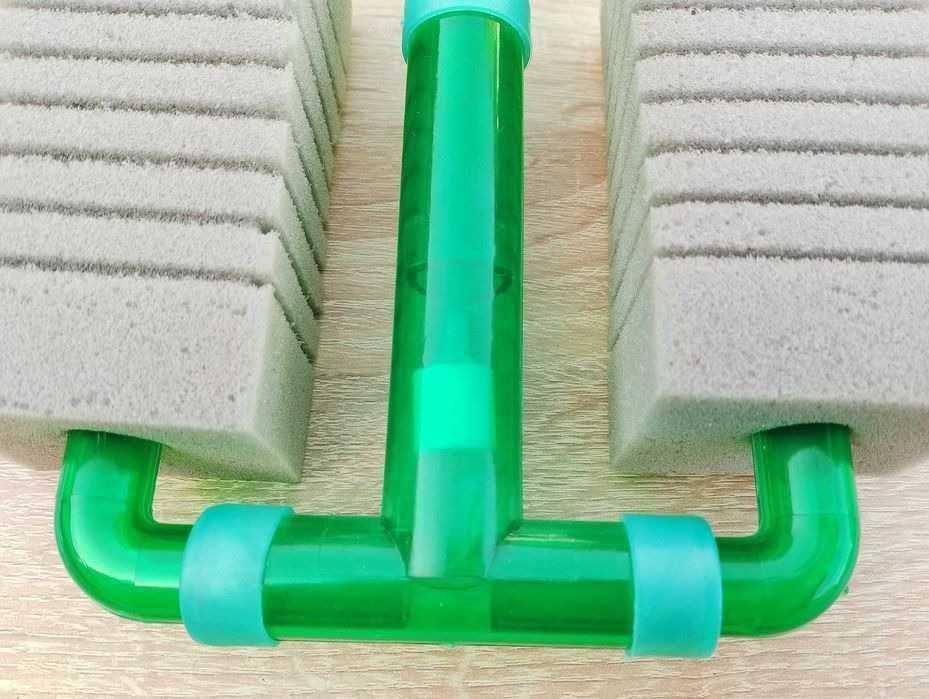 2SZT Filtr dwuramienny gąbkowy duo na powietrze nowy WYSYŁKA