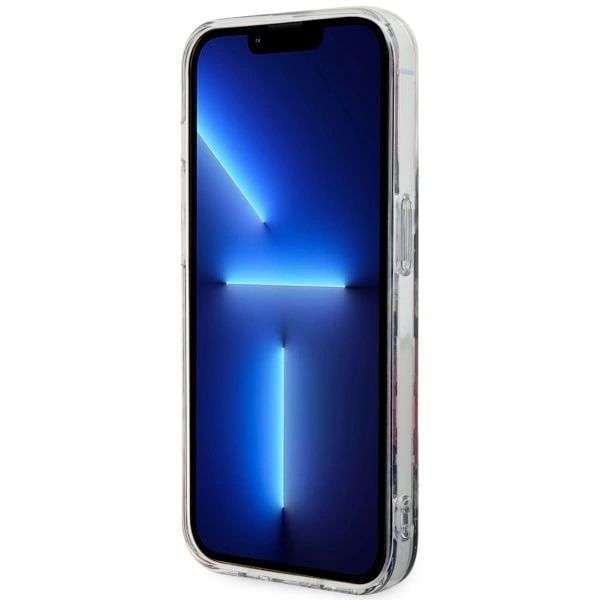 Etui Guess Flower MagSafe na iPhone 14 Pro - zielone