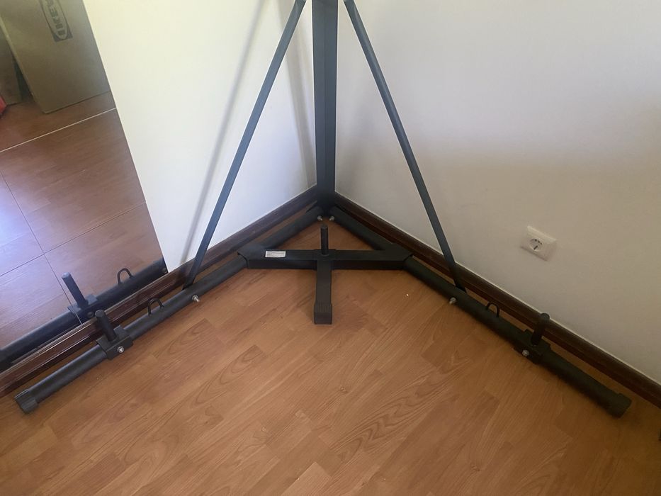 Suporte saco de boxe de chão