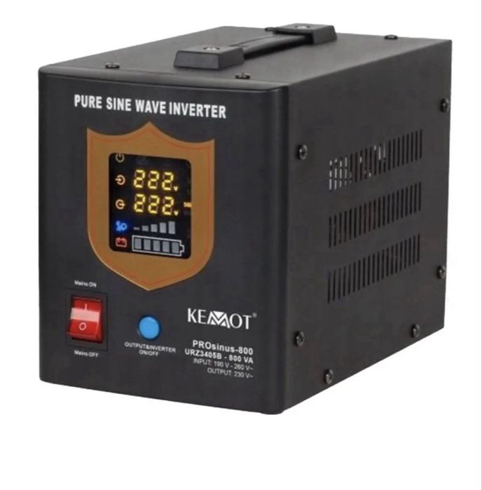 Комплект ДБЖ Кемот 500 + акум 100А літій заліз фосфат 2025 р