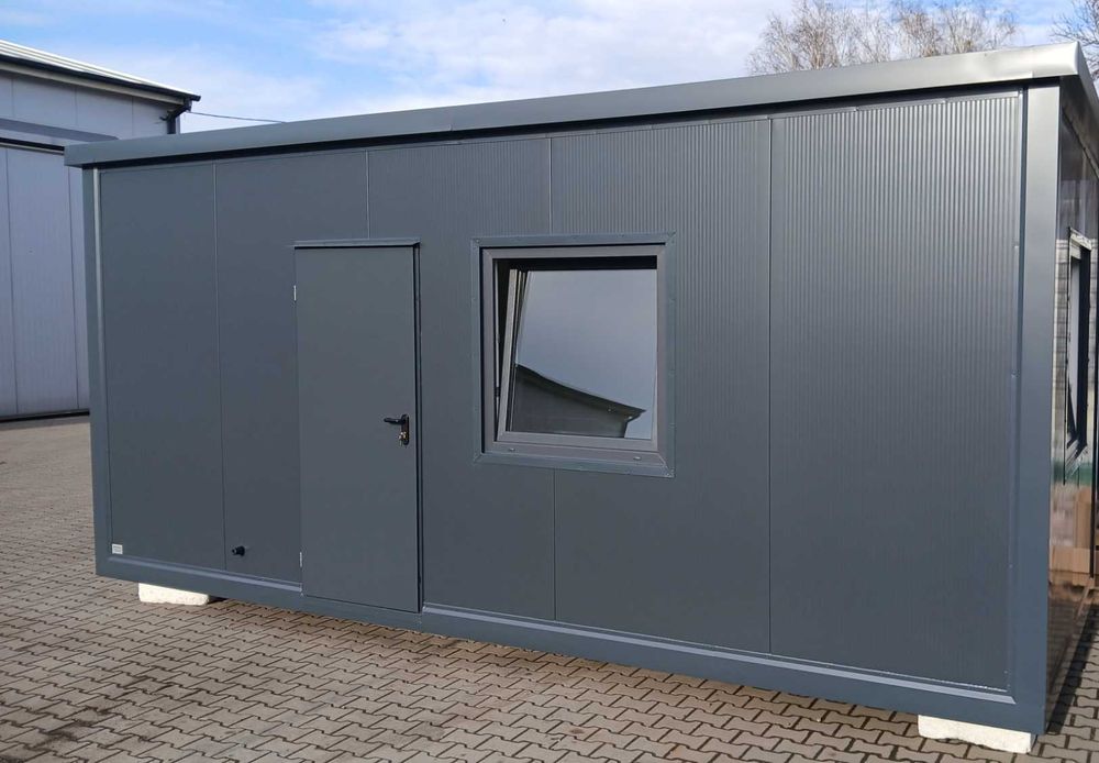Kontenery socjalne sanitarne Łazienka Jadalna Szatnia 7x3m