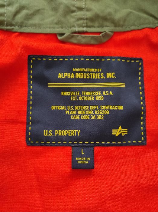L Alpha Industries оригінальна чоловіча вітровка, куртка