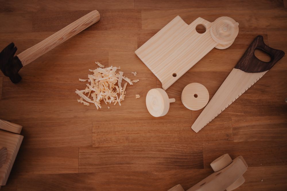 Cenário de Natal - Oficina dos Brinquedos