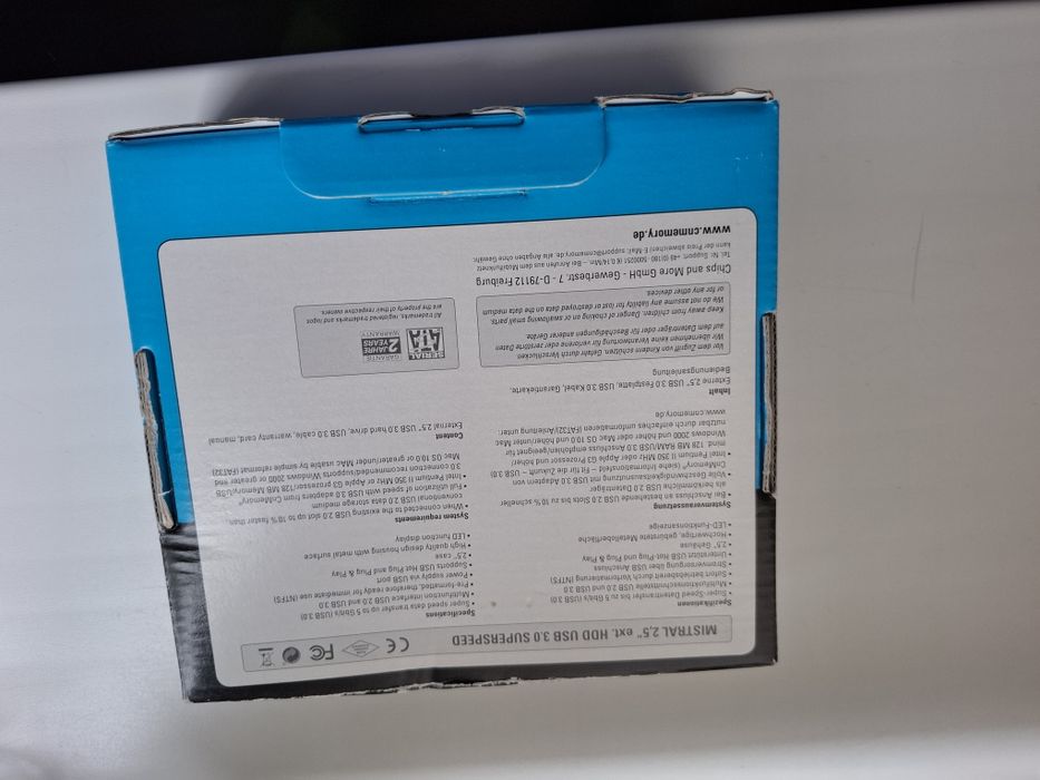 Dysk zewnętrzny 1 TB