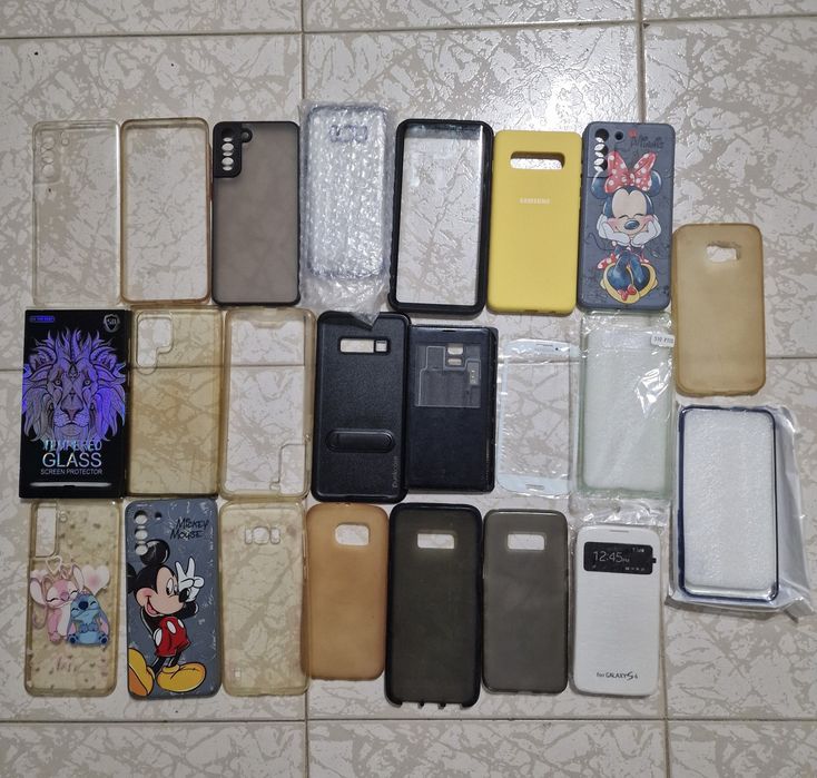 Lote de capas para telemóveis
