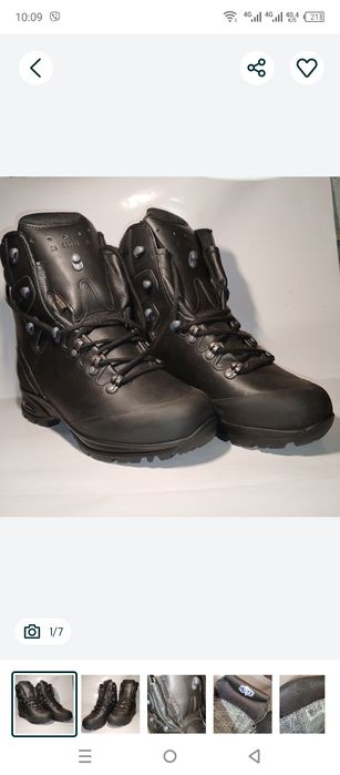 Черевики Haix Commander GTX - Black, розмір 43