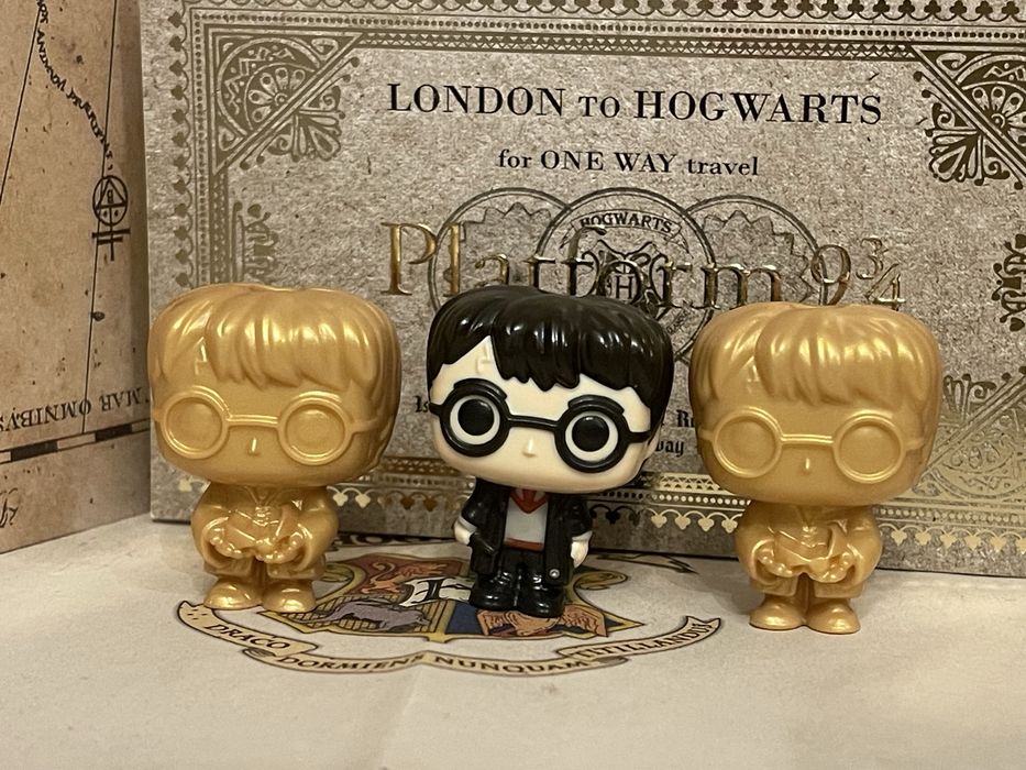 Золотий Гаррі Поттер 1 шт. + сюрприз