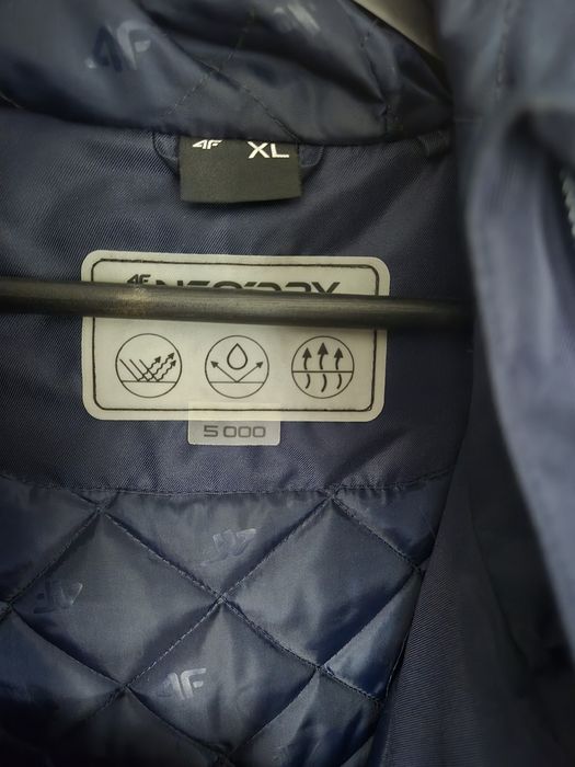 Kurtka unisex granat 4F