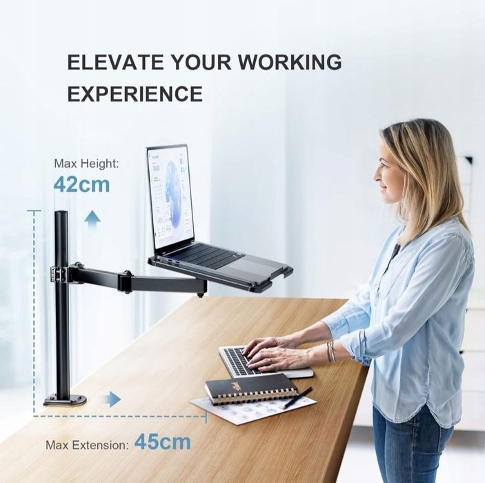 Podstawa, uchwyt, ramię do monitora, TV, laptopa HUANUO HNCM22