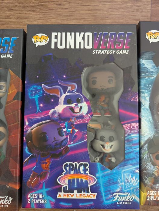 Настільна гра Funkoverse Funko pop франко дс Space Jam Jaws