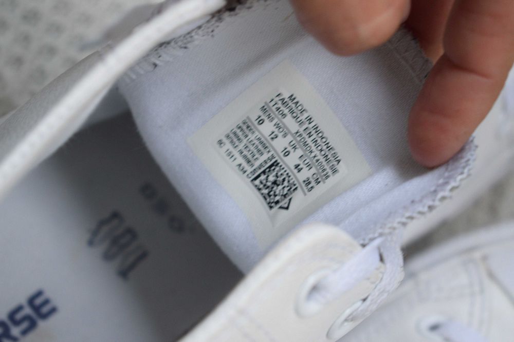 кожаные кеды кроссовки туфли хайтопы Конверс Converse р.44 28.5 см