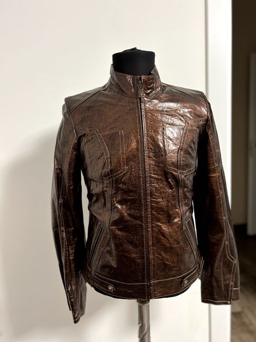 Куртка з натуральної шкіри розмір M