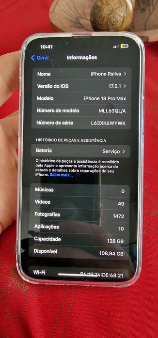 Iphone 13 Pro Max 128gb livre