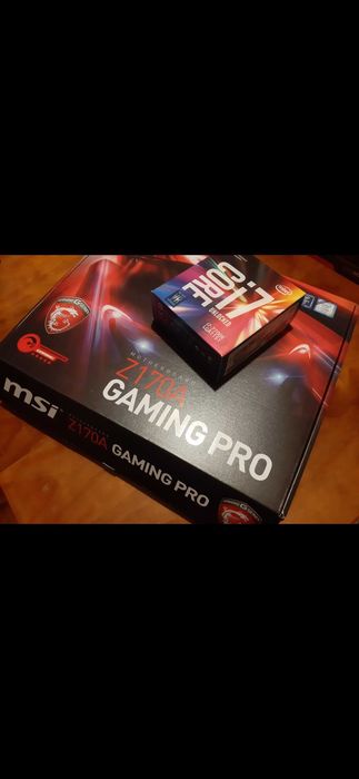 Processador i7-7700K MotherBord MSI Z170A Gaming Pro