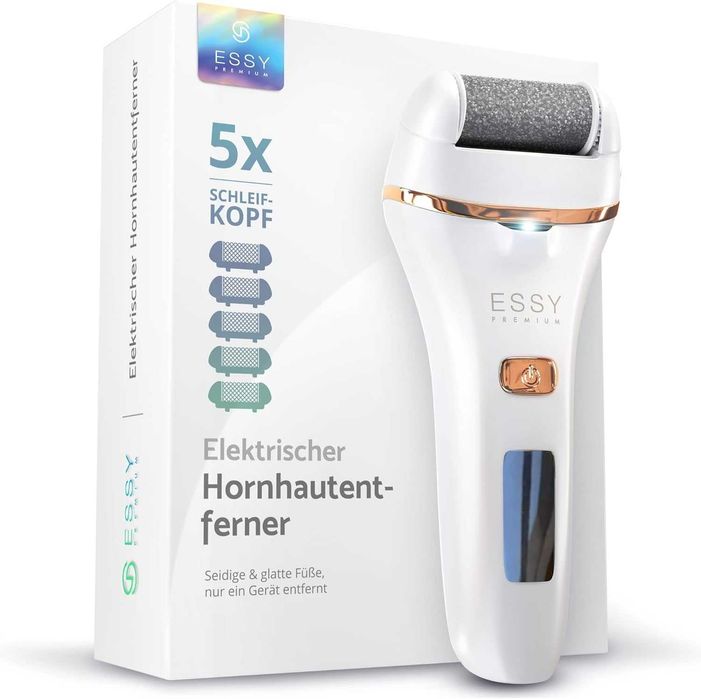Elektryczny pilnik do stóp Essy 5 rolek USB wodoodporny