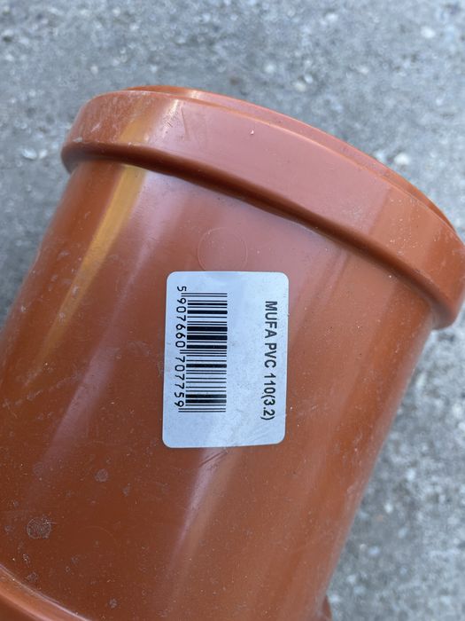Kształtki kanalizacji zewnętrznej 110mm - 28sztuk
