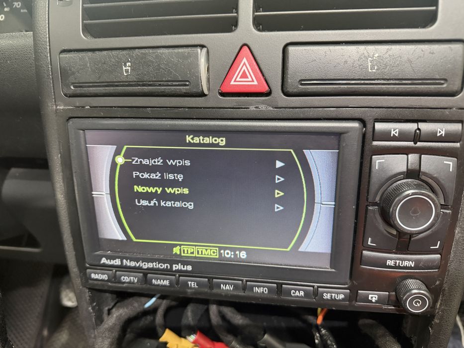 Radio audi navigation plus