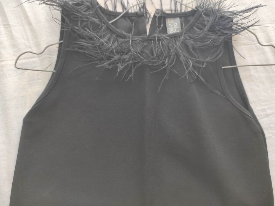 Czarna sukienka Zara Kids 152