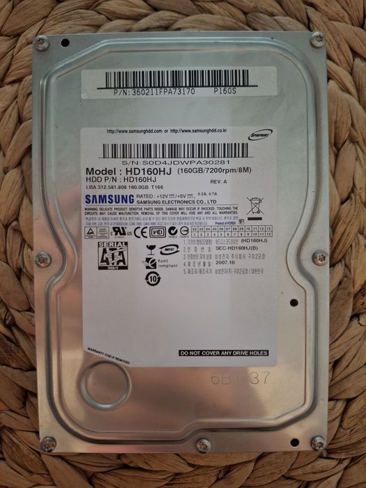 Disco Rígido samsung novo