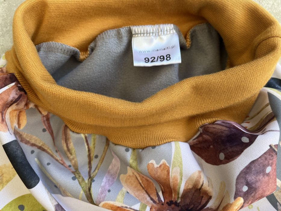 Rosnące spodnie, spodenki softshell Mamaiti r. 92-98 NOWE