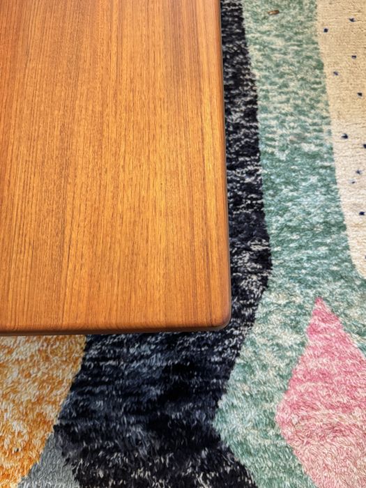 Stolik teakowy Niels Bach mid century lite drewno duński