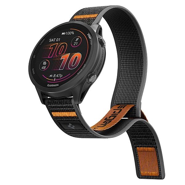 Spigen Athlex Air Garmin Quick Release 22 Mm Active Black/Orange