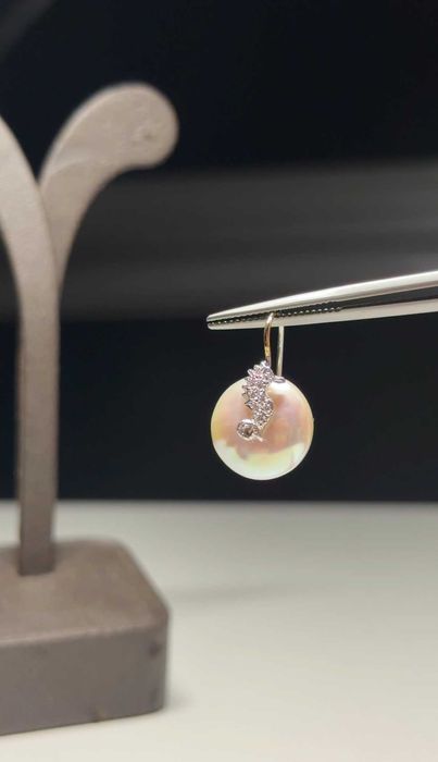 Серьги с жемчугом Yvel