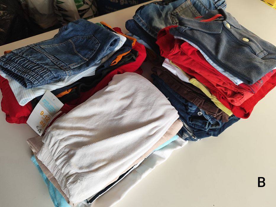 Lote roupa de rapaz 6 meses Inverno/Verão