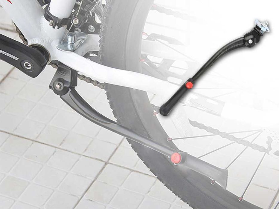 Stopka rowerowa boczna aluminiowa regulowana podpórka do roweru
