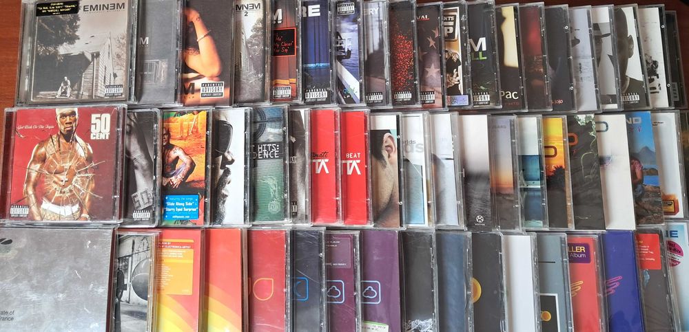 CD (Audio) Eminem Schiller 50Cent 2Pac Jay-Z ATB Guetta Van Dyk Tiesto