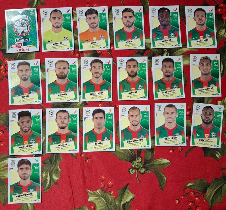 Club Sport Marítimo - Cromos Panini Futebol 2020-21