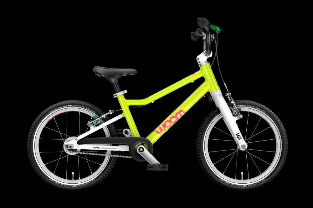 Rower woom GO 3 limonkowy - Neon Lime - limitowana edycja 2026 - 16" Warszawa