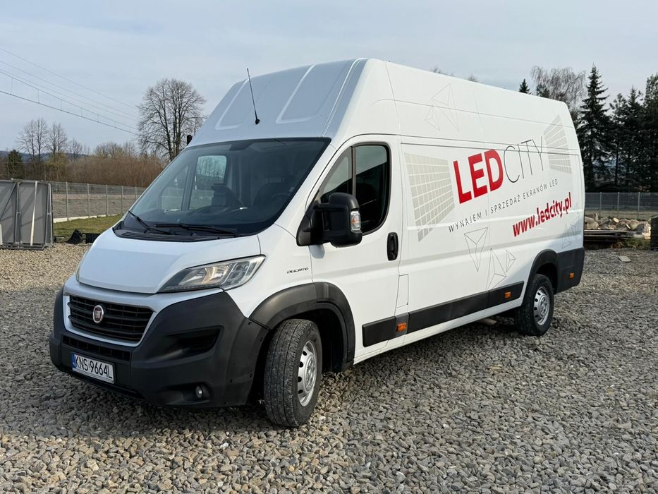 Fiat DUCATO L4H3 Maxi Long  Fiat Ducato L4H3 MAXI | 2.3 150KM | FABRYCZNIE BEZ AD BLUE | Salon PL