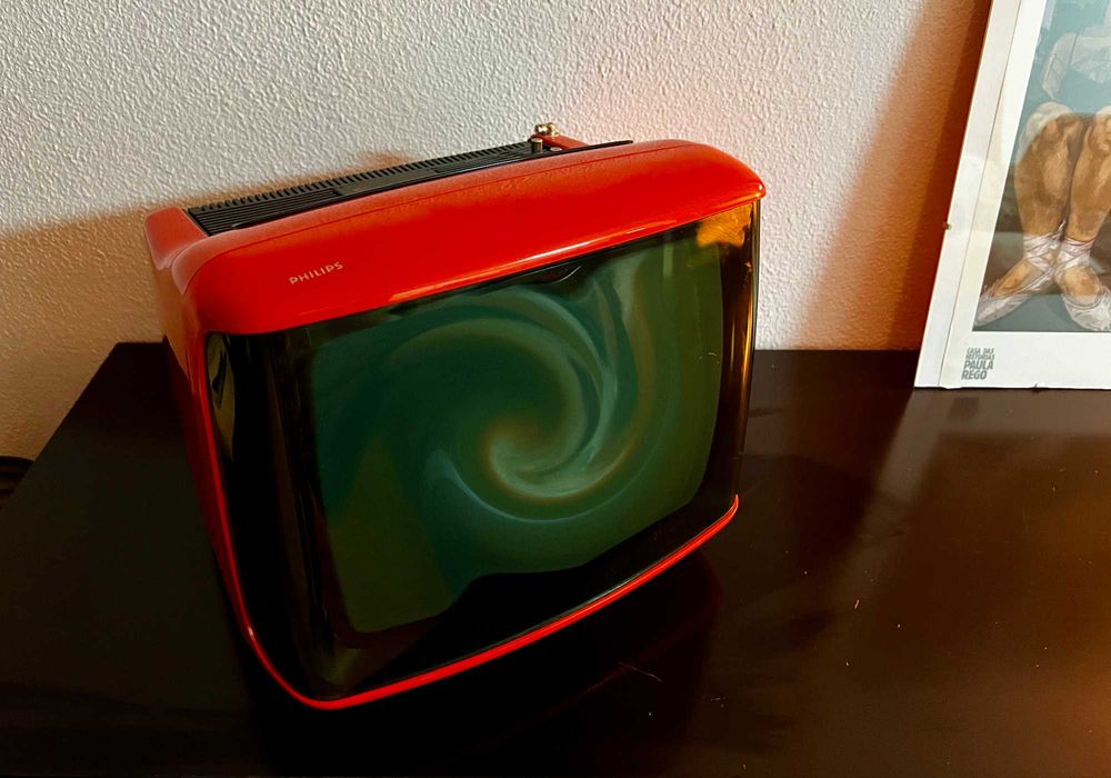 TV Philips Vulcano 12" / Retro / Vintage / Space Age 1974