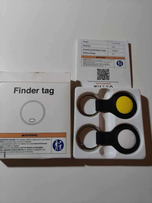 2 szt lokalizator Apple Find My w brylokach
