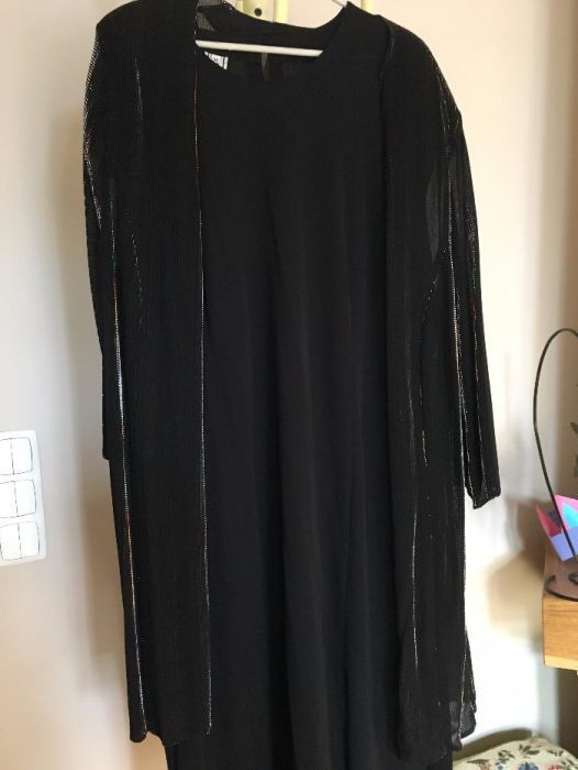 Nowa sukienka z narzutką dla puszystych roz. 50