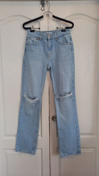 Джинси жіночі Pull and Bear Straight 36 р. низька посадка