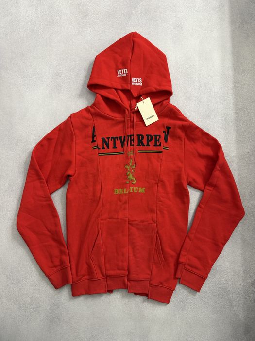 Vetements Antwerpen Hoodie Red