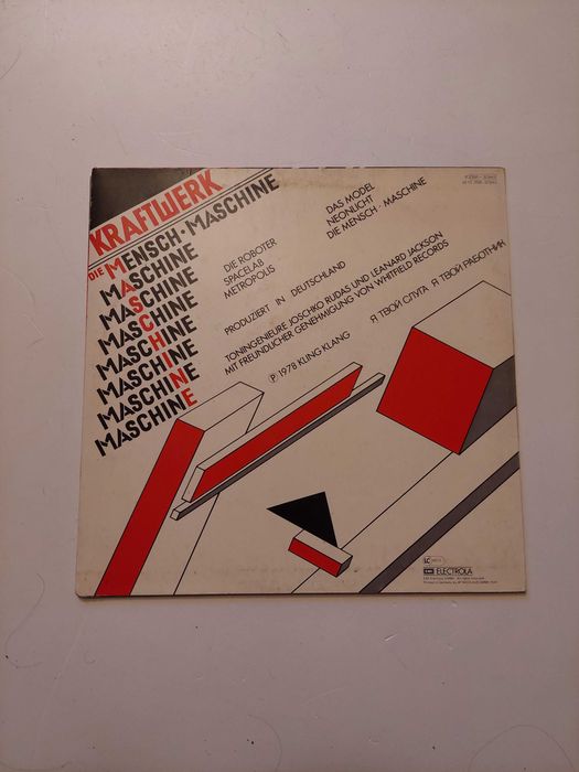 Kraftwerk Die Mensch-Maschine WINYL 1978