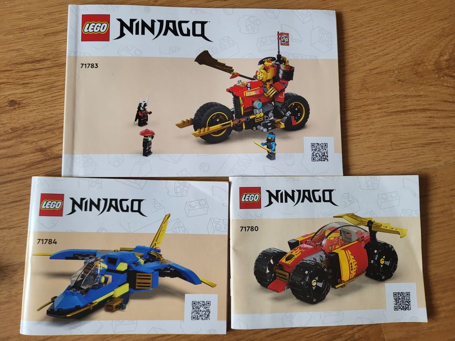 Lego Ninjago 3 zestawy
