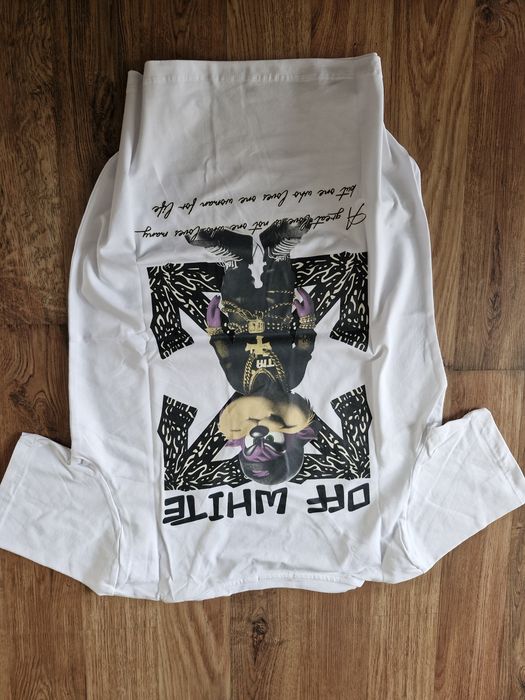 Nowa koszulka damska biała 2xl xl Off white  bawełna slim Fit metki pr