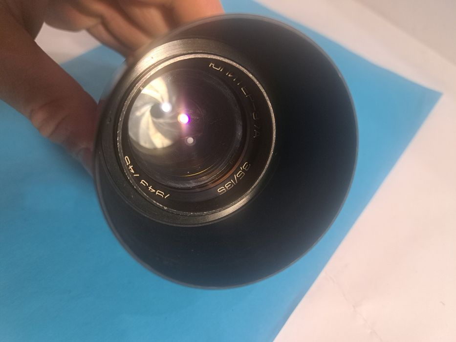 Обьектив, Ссср, Юпитер, 37-а, Олимпийский,3.5/135