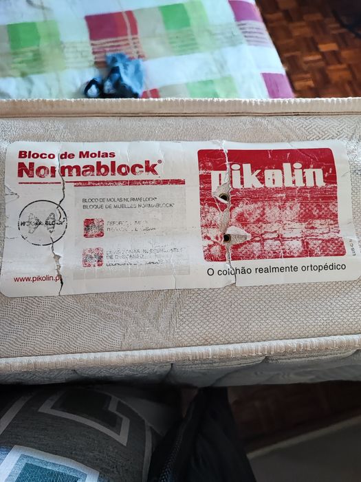 Colchão ortopédico usado