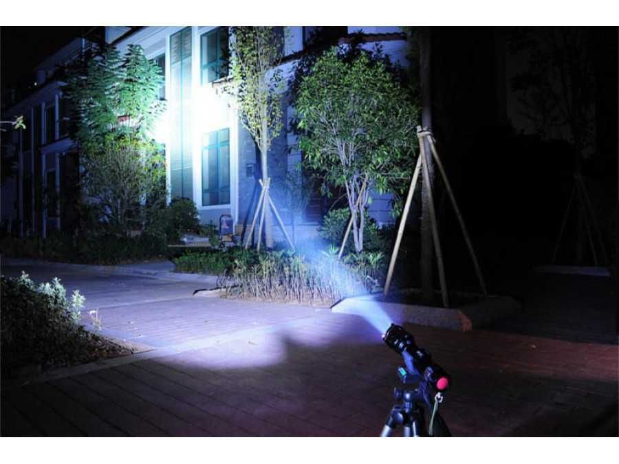 Lampa latarka rowerowa CREE 10W 800lm LED + uchwyt Maclean MCE220